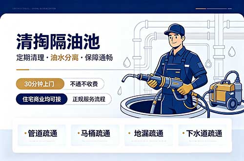 同江清掏隔油池